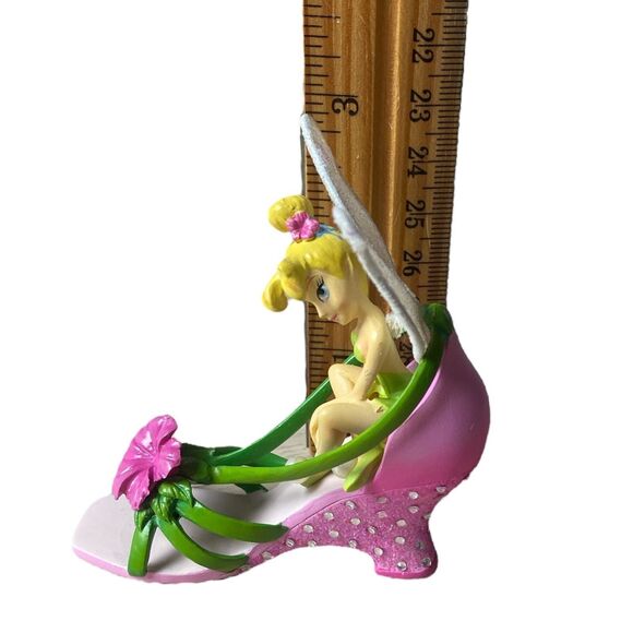 Hamilton Tinker Bell In Petunia Sass Shoe Figurine Disney Fairy Collectible - Picture 7 of 7